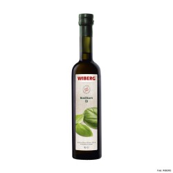 Wiberg Basilikum-Öl, Natives Oliven-Öl Extra 99,9 % mit Basilikum-Extrakt 500ml
