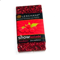 Leschanz Dark Chocolate Raspberry 50gr