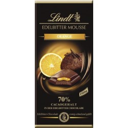 Lindt chocolate extra dark mousse Orange 150gr