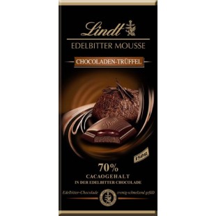 Lindt chocolate extra dark truffle mousse 150gr