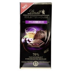 Lindt chocolate extra dark mousse Plum Rum 150gr