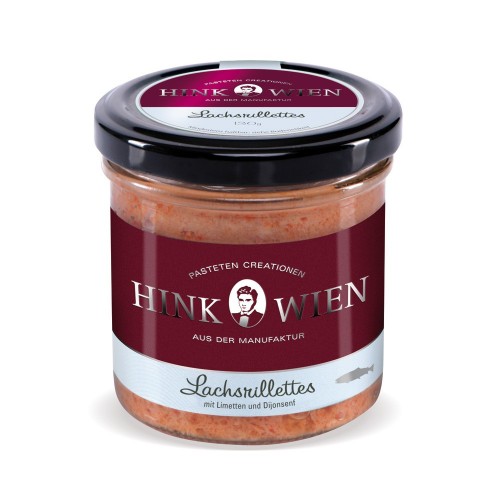 Hink Pastry -  Salmon rillettes with lime and Dijon mustard 130g