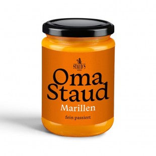 Oma Staud Apricot Jam finely sieved 450gr