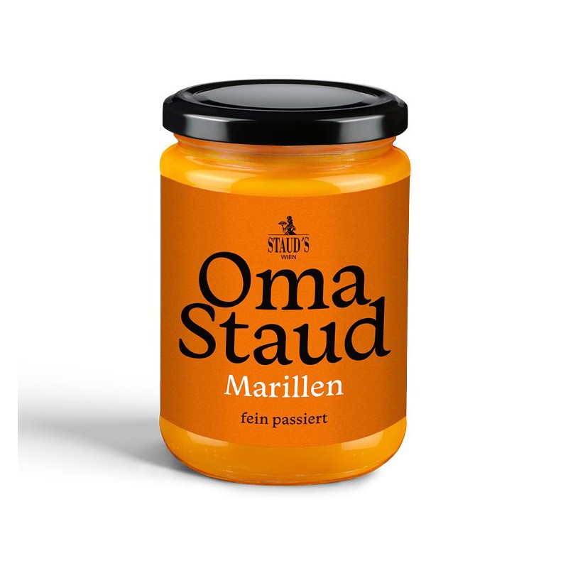 Oma Staud Apricot Jam finely sieved 450gr