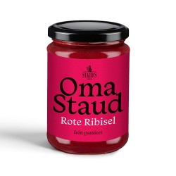 Oma Staud Rote Ribisel Konfitüre fein passiert 450gr