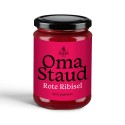 Oma Staud Red Currant Jam finely sieved 450gr