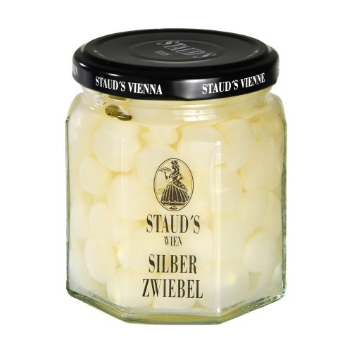 Staud's Vegetables - "Silver Onions - sweet sour" 228ml
