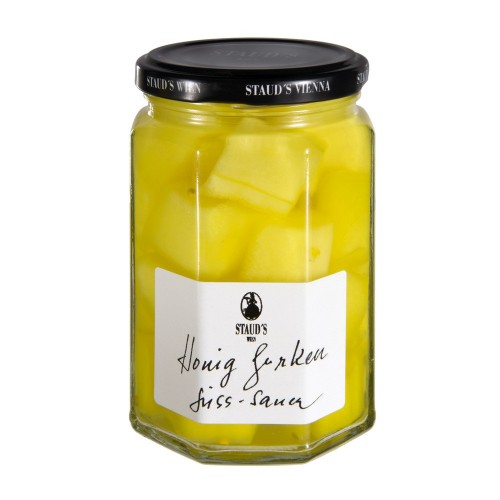 Staud's Vegetables - "Honey Gherkins - sweet sour" 314ml