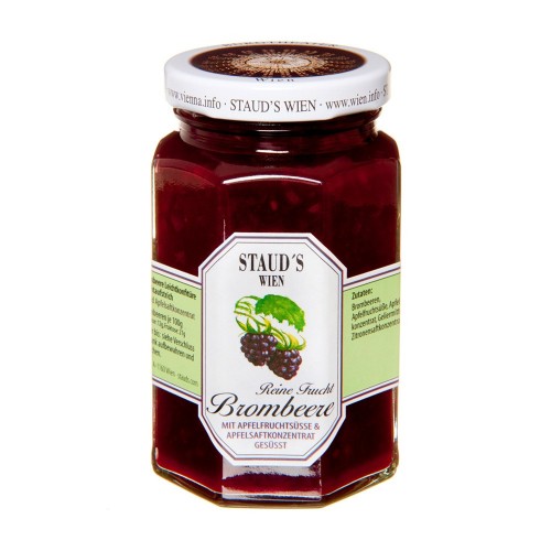 Staud's Wien -  Konfitüre Reine Frucht "Brombeere" 250g