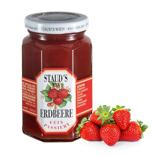 Staud's Preserve - "Strawberry finely sieved" 250g