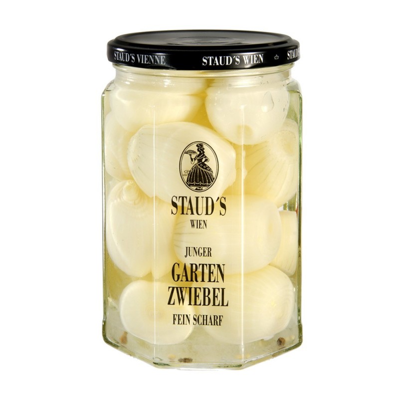 Staud's "Young garden onion, finely sharp" 580ml