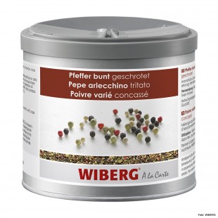 WIBERG Pfeffer bunt, geschrotet 470ml