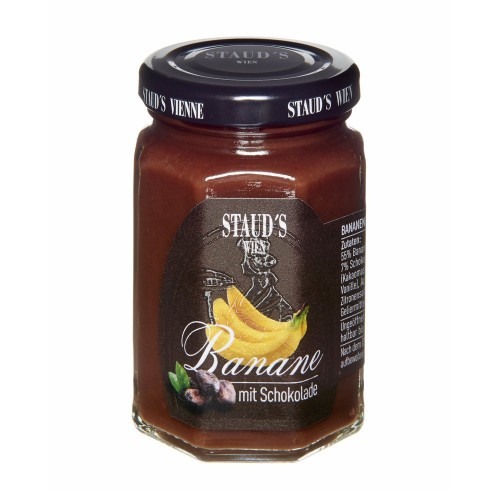 Staud's Wien -  Fruchtaufstrich "Banane mit Schokolade" 130g