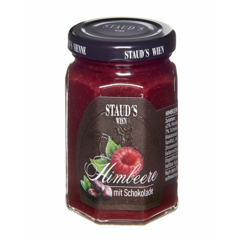 Staud's Fruit Spread "Raspberry with Chocolate" 130g