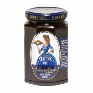 Staud's Preserve - Classical  "Black Cherry with Almonds" 330g