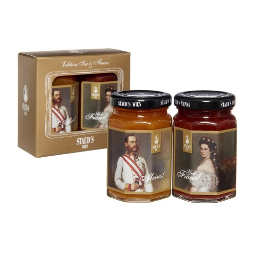 Staud&#039;s Giftset  &quot;Edition Sisi &amp; Franz&quot; 2 x 130g