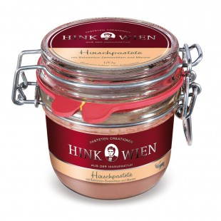 Hink Pastry -  Venison pate with balsamic Plums and chestnuts 170g