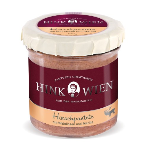Hink Pastry -  Deer pate with walnuts and apricot 130g